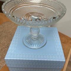 Newbridge Glass Fruit Bowl/ Stand