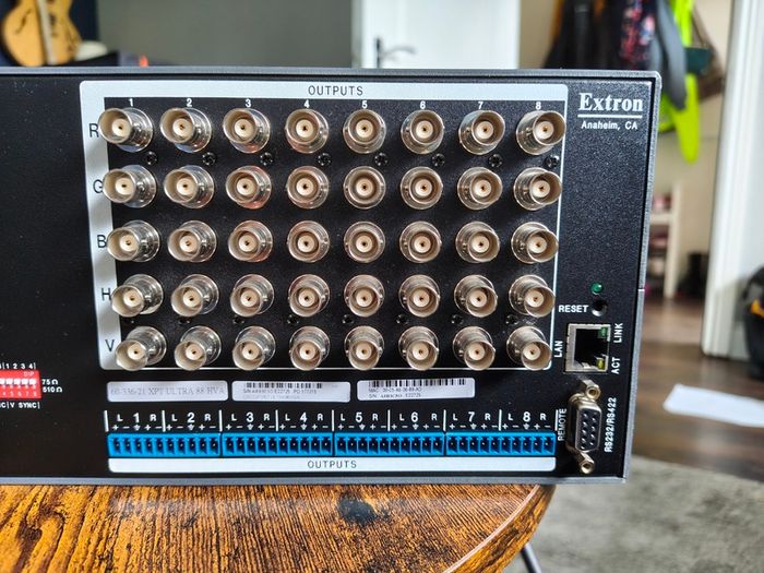 Extron CrossPoint Ultra 88 HVA 8x8 Ultra-Wideband Matrix Switcher w/ ADSP