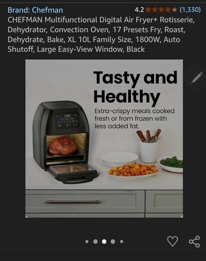 airfryer, cheats multifunction 10L airfryer