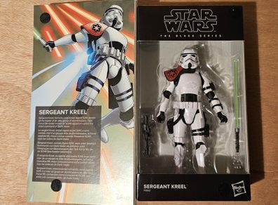 Star Wars Sergeant Kreel 6" Scale Black Series New & Unopened