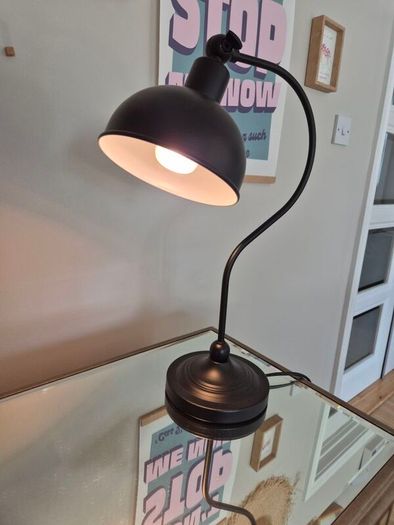 black lamps