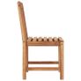 Garden Chairs 8 pcs Solid Teak Wood Image 2