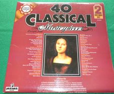 40 Classical Masterpieces 1978 2 Lps Uk Pressing