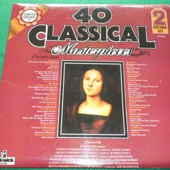 40 Classical Masterpieces 1978 2 Lps Uk Pressing