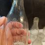 11 X Vintage Irish Clear Glass Bottles Image 10
