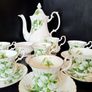 Royal Albert Bone China "Trillium" Coffee Set Image 4