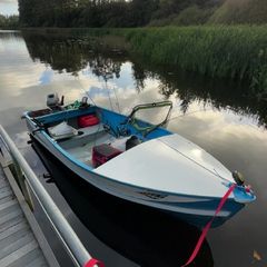 14ft aluminium boat combo
