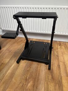 Racing wheel stand