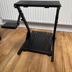 Racing wheel stand