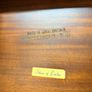 Vintage Shaw of London Leather Top Nesting Tables Image 5
