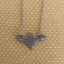 Vintage 1980's rare 925 hallmarked,art nouveau necklace Image 3