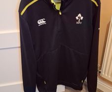 Ireland Canterbury Rugby Zipped Fleece XL
