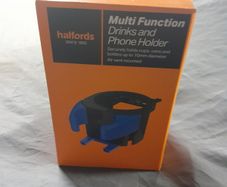 In car cup holder with phone holder