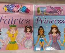 Magnetic Dressing Up Books Fairies & Princesses