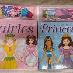 Magnetic Dressing Up Books Fairies & Princesses