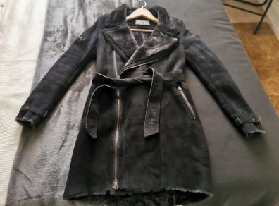 Genuine sheepskin jacket Diesel black size S