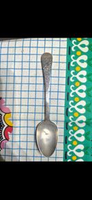 antique sterling silver spoon