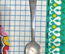 antique sterling silver spoon