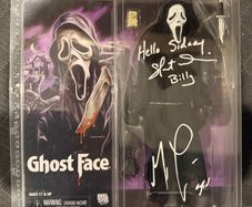 Autographed NECA Ghost Face Scream Figure