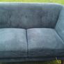 Two seater Sofa (Green Velvet) Image 2