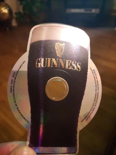 Guinness Promo shaped CD from 1997 (Price Drop!)(Very rare)