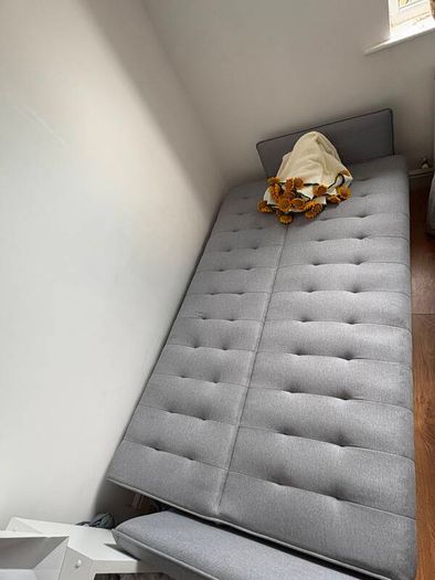 Rebekah 3 seated upholstered sofa bed