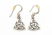 Vintage 925 Sterling Silver Celtic Knot Earrings