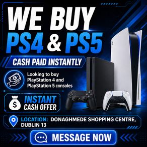 Looking Mint Condition Playstation 4 And Playstation 5