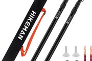 Tent Poles Camping Poles for Tarp Awning Canopy Porch Sun Sails Tarpaulin Headroom Aluminium Adjustable Telescoping