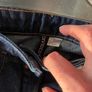 Denim maxi skirt Image 8