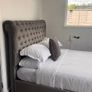 King size Sleigh bed Image 2