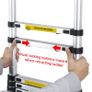 3.8m Aluminium Multi Purpose Telescopic Ladder Extendale Extension Steps New Image 5