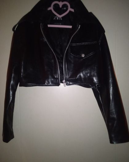 womens faux leather jacket