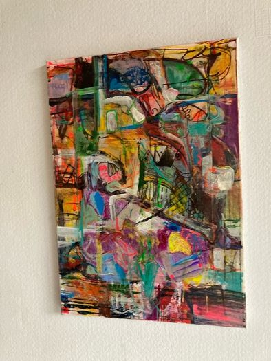Original Abstract Painting GiFT Irish Art