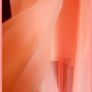 BNWOT Swing Modelle Multi Layered Overlap Halter Style Chiffon Dress Image 9