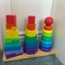 2 Stackable wooden toys Image 2