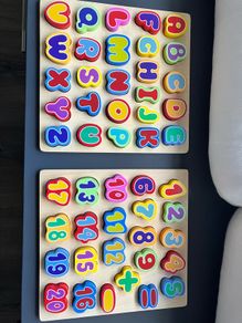 Wooden Jigsaws x 2