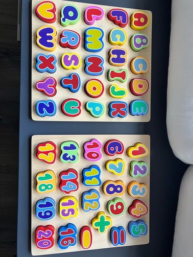 Wooden Jigsaws x 2