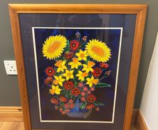 Simone Walsh Painting - Vase of Flowers