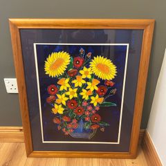 Simone Walsh Painting - Vase of Flowers