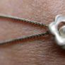 Vintage Sterling Silver 925 Pendant Necklace 3,8g length - 18" Image 2