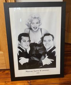 Framed Print - Monroe, Curtis & Lemmon 1959