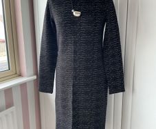 dress Bnwt black classic knee length dress size 12 street one brand long sleeve