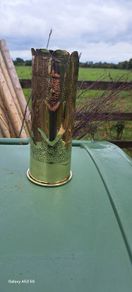 old 1915 brass shell