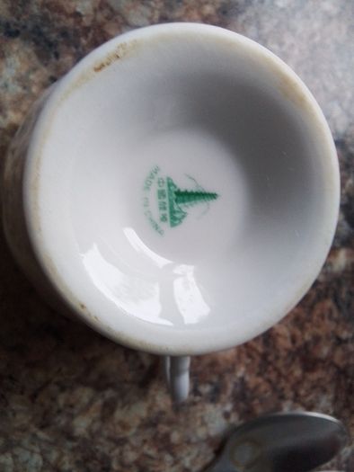 Six China Cups & Saucers