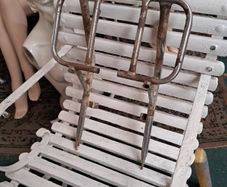 Vintage Motorcycle Luggage Rack