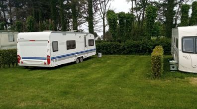 Hobby Prestige Twin Axle Caravan with new Awning