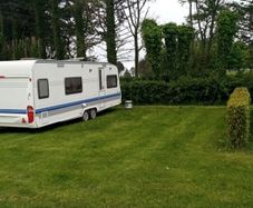 Hobby Prestige Twin Axle Caravan with new Awning
