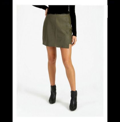 Fabulous Leather Look Skirt size 12