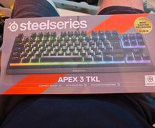 SteelSeries Apex 3 TKL gaming keyboard, brand new,
